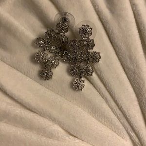 Women’s Silvertone Filigree Dangle Earring